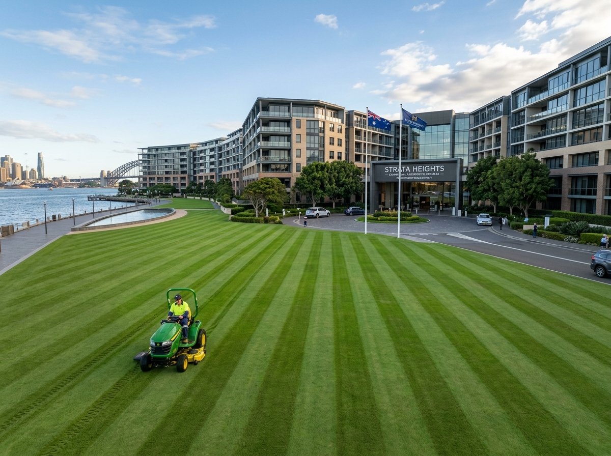 ride on mower mowing commercial … 202609021930