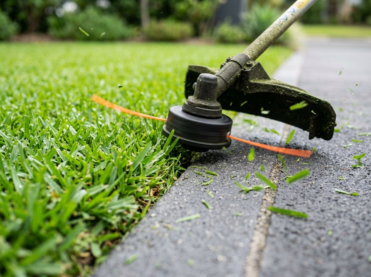whipper snipper edging lawn 202609021925